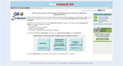 Desktop Screenshot of monmazout.be